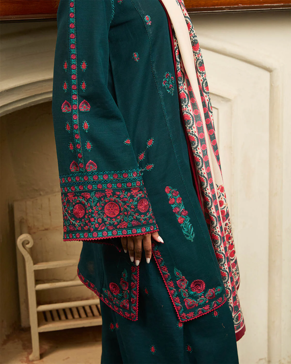 Marina - Dupatta - Mix & Match - Image 2